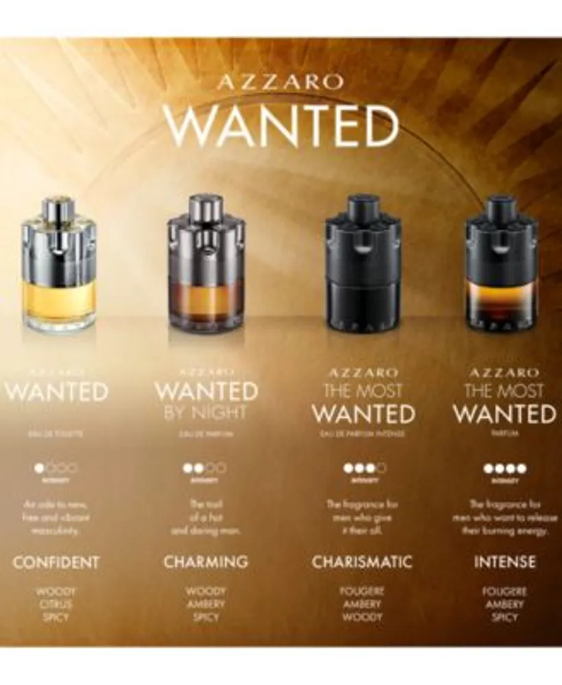 Azzaro Mens The Most Wanted Parfum Fragrance Collection