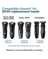 Philips Norelco Series 3000 SH30 Replacement Shaving Heads, Set of 3