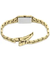 Seiko Women's Essential Gold-Tone Stainless Steel Bracelet Watch 15mm