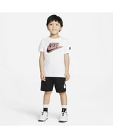 Nike Little Boys Drawstring Sportswear Club Futura Shorts