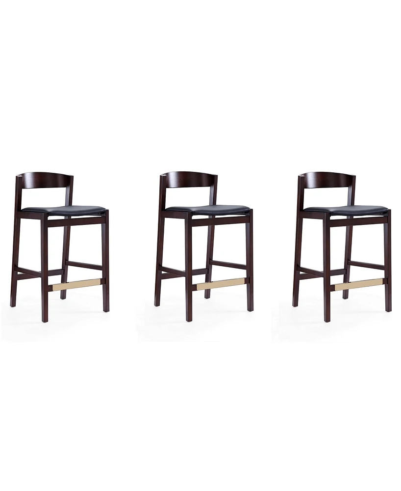 Klismos Counter Stool, Set of 3