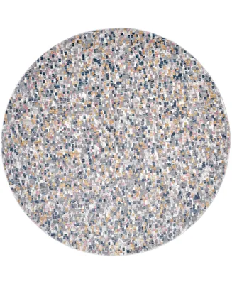 Feizy Kyra R3855 5'6" x 5'6" Round Area Rug