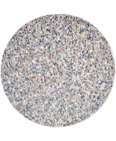 Feizy Kyra R3855 5'6" x 5'6" Round Area Rug