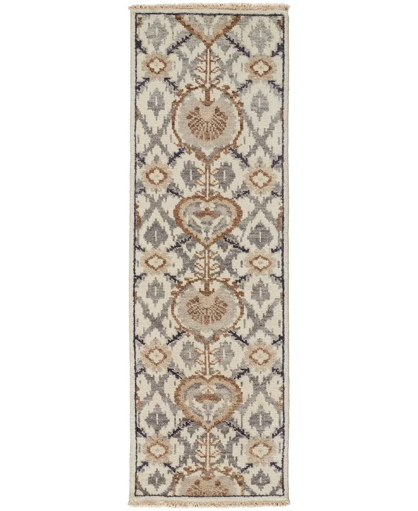 Feizy Beall R6712 2'6" x 8' Runner Area Rug