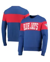 Men's '47 Royal Toronto Blue Jays Interstate Pullover Sweatshirt