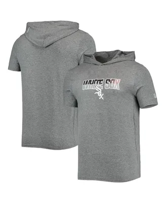 Men's New Era Heathered Gray Chicago White Sox Hoodie T-shirt