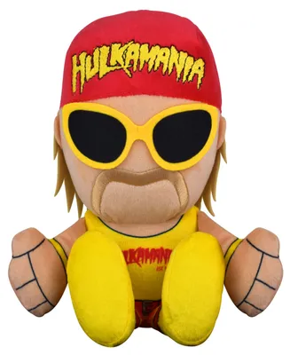 Bleacher Creatures Wwe Hulk Hogan Kuricha Sitting Plush Toy- Soft Chibi Inspired Toy, 8"