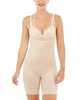 Spanx Women's Thinstincts 2.0 Open-Bust Mid-Thigh Bodysuit