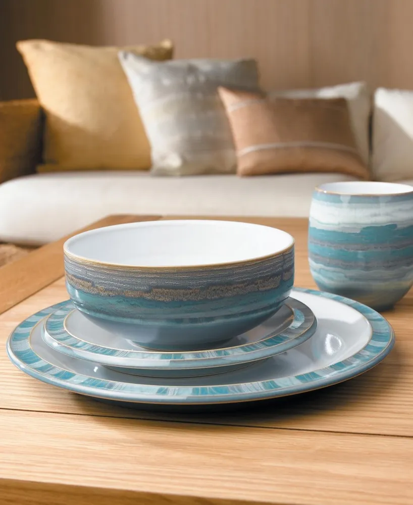 Denby Azure Coast 12 Piece Dinnerware Set