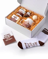 Birthday Gifts, Birthday Spa Gift Box, Coconut Bath and Body Care Gift, Spa Kit, Self Care Gift, 9 Piece