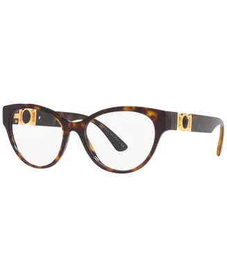 Versace Women's Round Eyeglasses, VE3313