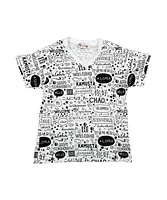 Mixed Up Clothing Toddler Girls Hello Graphic T-shirt