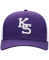 Men's Top of the World Purple, White Kansas State Wildcats Trucker Snapback Hat