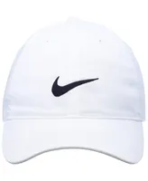 Men's Nike Golf White Heritage86 Logo Performance Adjustable Hat