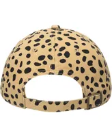 Women's '47 Brand Tan Arizona State Sun Devils Cheetah Clean Up Adjustable Hat