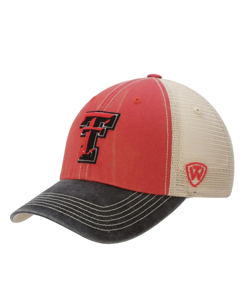 Men's Texas Tech Red Raiders Top of the World Offroad Trucker Adjustable Hat - Scarlet