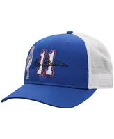 Men's Top of The World Steve Spurrier Royal, White Florida Gators Ring of Honor Trucker Snapback Hat