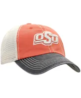 Men's Top of the World Orange Oklahoma State Cowboys Offroad Trucker Snapback Hat