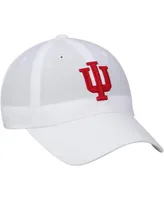 Men's Top of the World White Indiana Hoosiers Primary Logo Staple Adjustable Hat