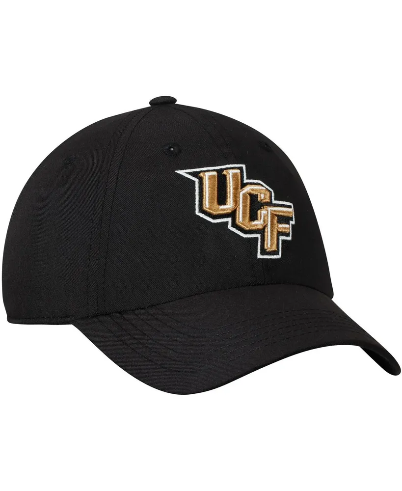 Men's Top of the World Black Ucf Knights Primary Logo Staple Adjustable Hat