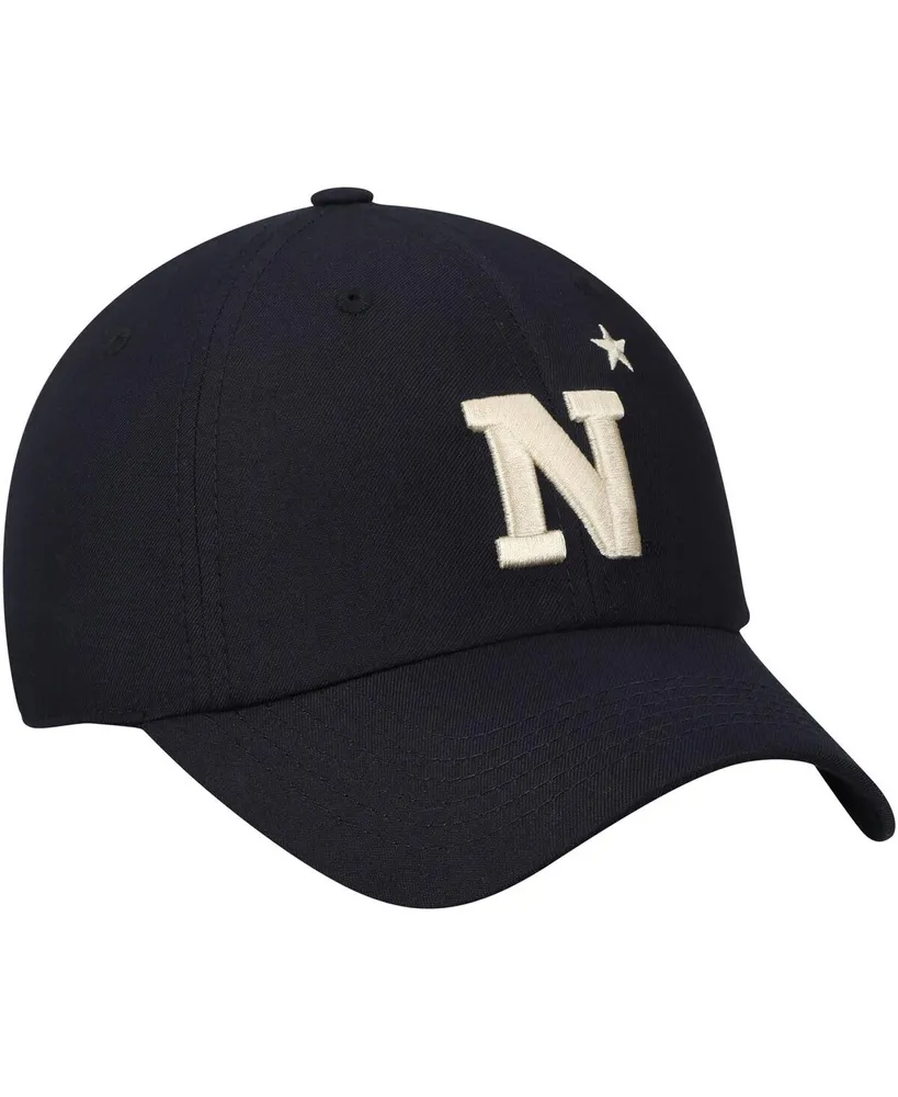Men's Top of the World Navy Navy Midshipmen Primary Logo Staple Adjustable Hat