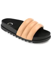 Journee Collection Women's Lazro Puff Sandals