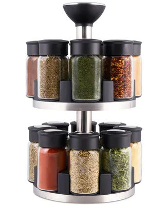 Cole & Mason Brixham 16-Jar Spice Carousel