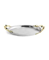 Michael Aram Olive Branch Serving Tray - Gold