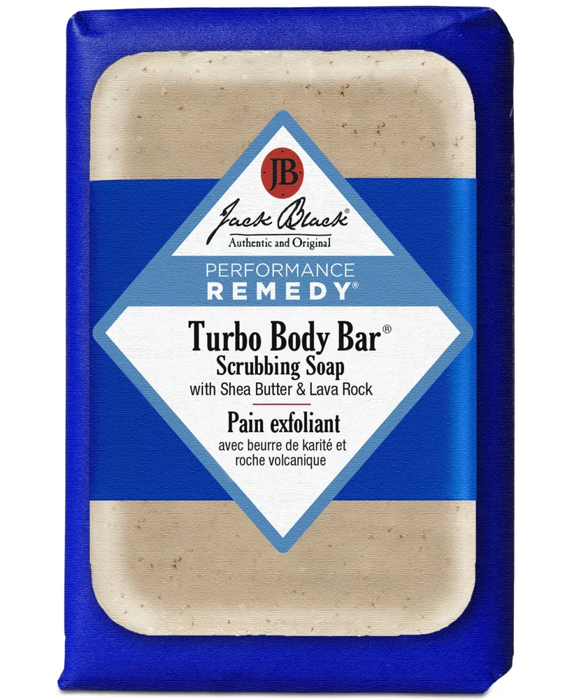 Jack Black Turbo Body Bar Scrubbing Soap, 6 oz.