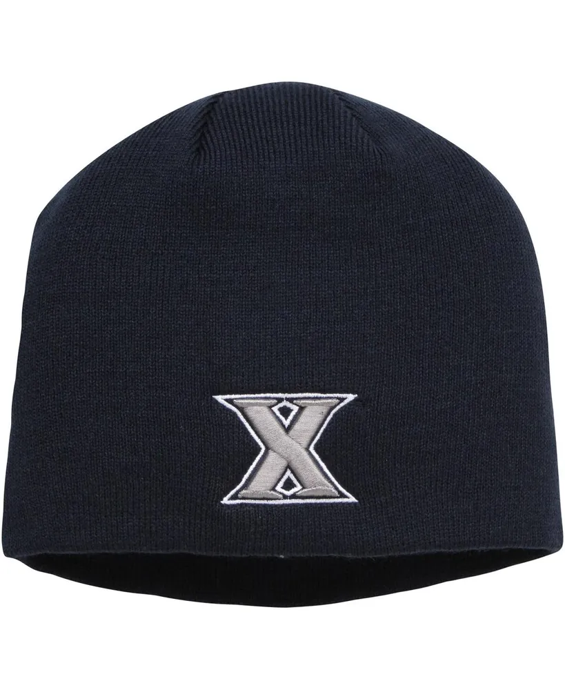 Men's Top of The World Navy Xavier Musketeers Ezdozit Knit Beanie