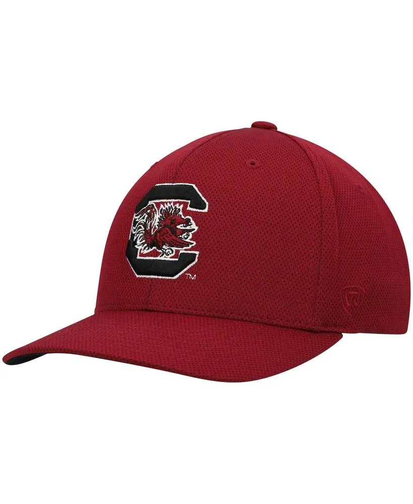 Men's Top of The World Garnet South Carolina Gamecocks Reflex Logo Flex Hat