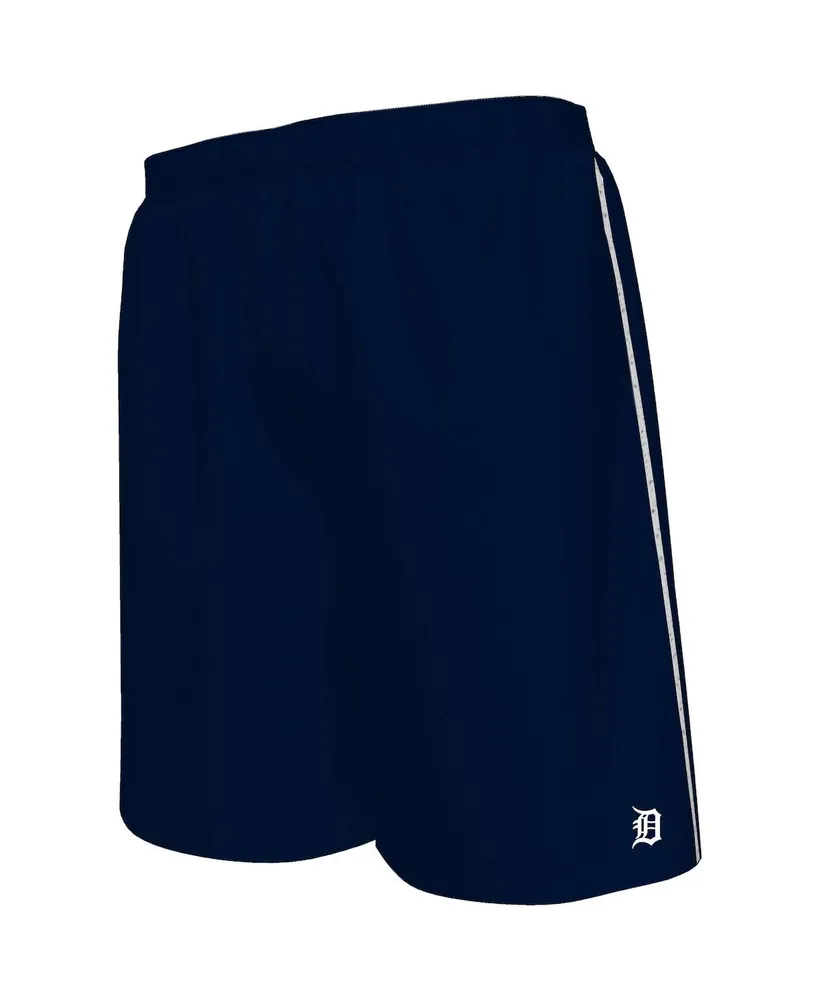 Men's Majestic Navy Detroit Tigers Big and Tall Mesh Shorts