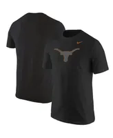 Men's Nike Black Texas Longhorns Logo Color Pop T-shirt