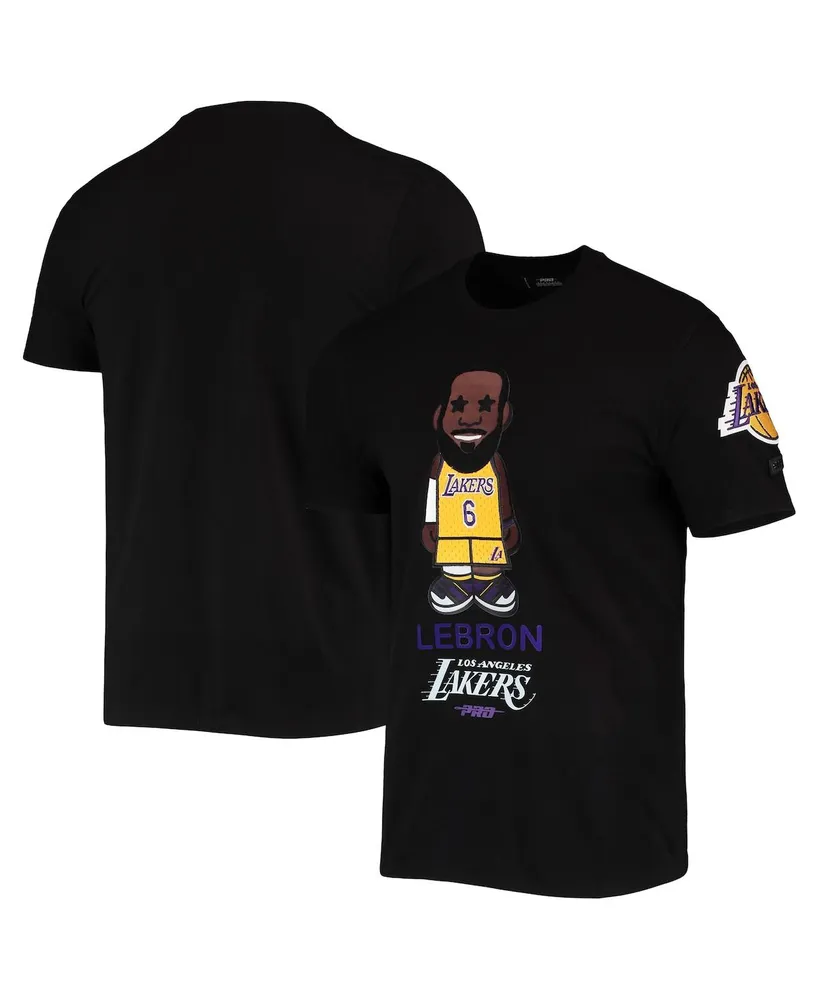 Men's Fanatics Branded LeBron James Cream/Purple Los Angeles