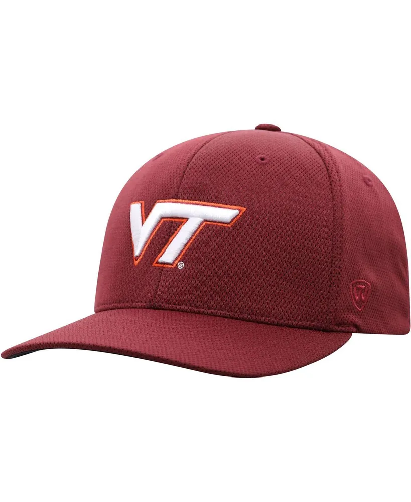 Men's Top of The World Maroon Virginia Tech Hokies Reflex Logo Flex Hat