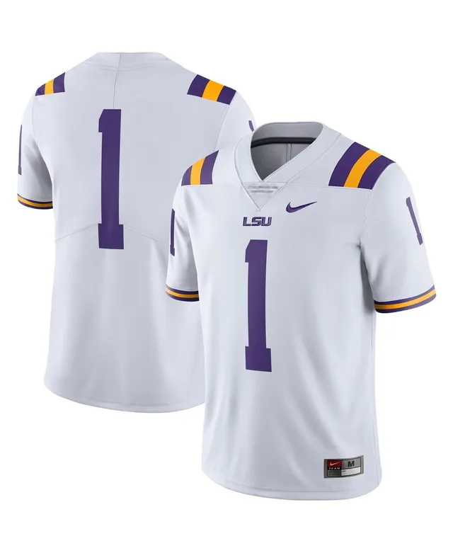 Nike Men's LSU Tigers Replica Football Jersey - Macy's