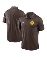 Men's Nike Brown San Diego Padres Diamond Icon Franchise Performance Polo Shirt