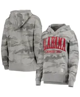 Women's Pressbox Camo Alabama Crimson Tide Lorenzo Pullover Hoodie