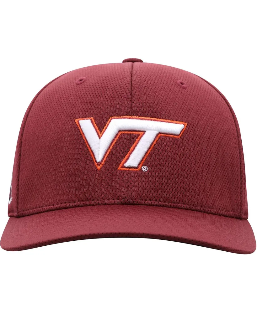 Men's Top of The World Maroon Virginia Tech Hokies Reflex Logo Flex Hat