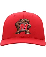 Men's Top of The World Red Maryland Terrapins Reflex Logo Flex Hat