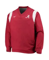 Men's Nike Crimson Alabama Tide Rev Pullover Windbreaker Jacket