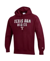 Men's Champion Maroon Texas A&M Aggies 12th Man Centennial Vault Collection Pullover Hoodie