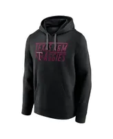 Men's Fanatics Black Texas A&M Aggies Favorite Longshot Pullover Hoodie