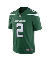 Men's Nike Zach Wilson Gotham Green New York Jets Vapor Limited Jersey