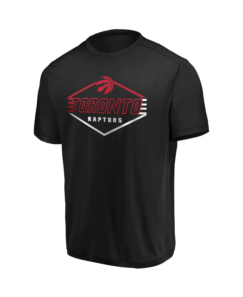 Men's Majestic Black Toronto Raptors Appreciate the Journey Showtime T-shirt