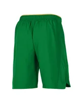 Men's Under Armour Green Notre Dame Fighting Irish 2021 Sideline Woven Shorts