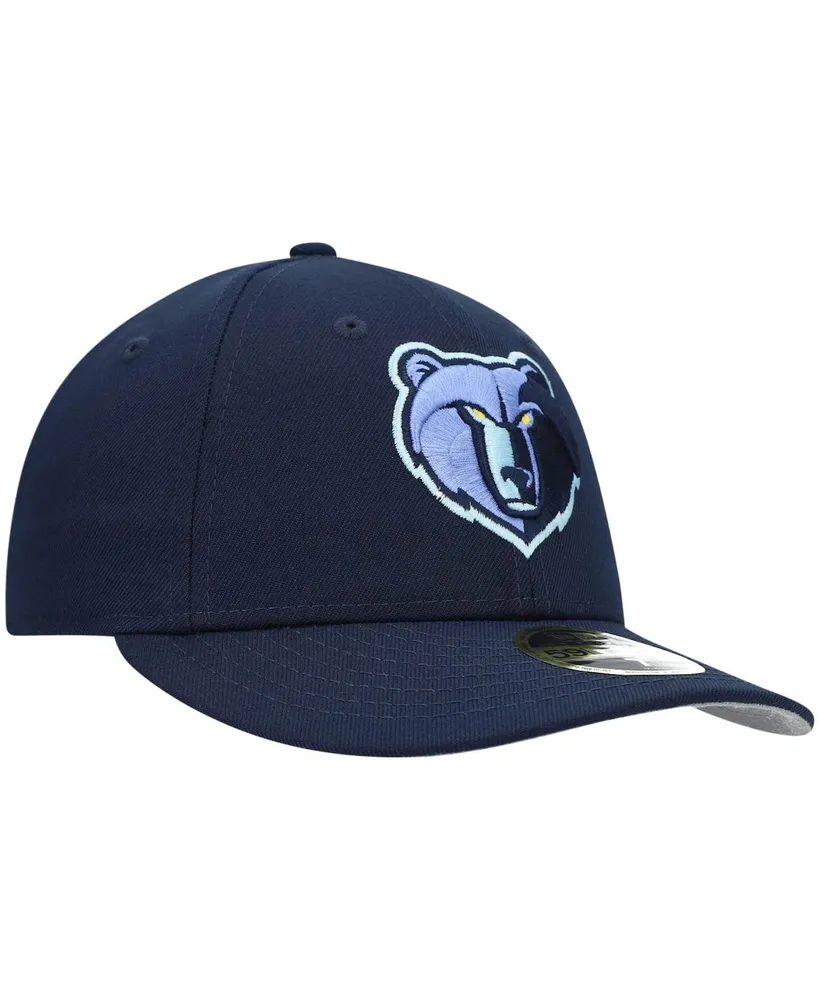 Men's New Era Navy Memphis Grizzlies Team Low Profile 59Fifty Fitted Hat