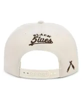 Men's Physical Culture Cream Monticello Athletic Association Black Fives Snapback Adjustable Hat