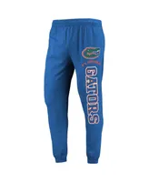 Men's Concepts Sport Royal, Charcoal Florida Gators Meter Long Sleeve Hoodie T-shirt and Jogger Pants Set