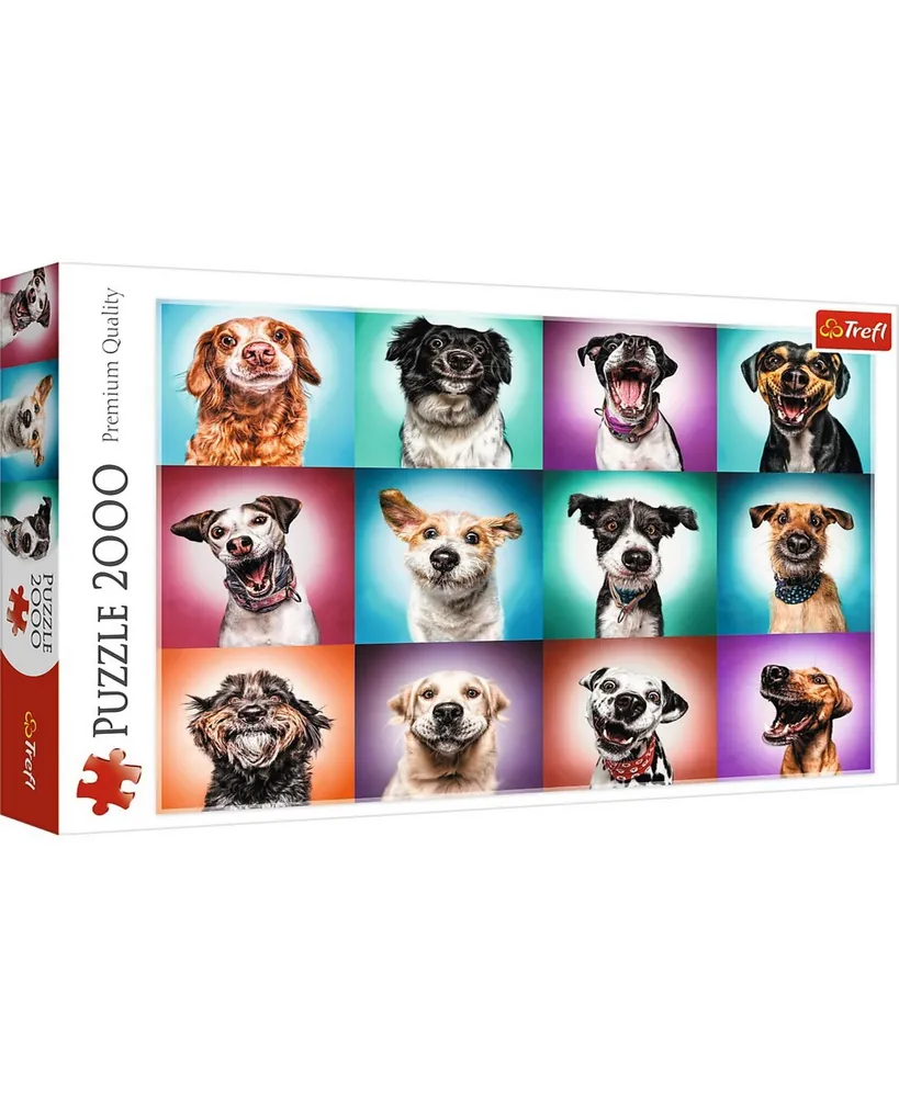 Trefl Funny Dogs Faces Jigsaw Puzzle - 1000pc